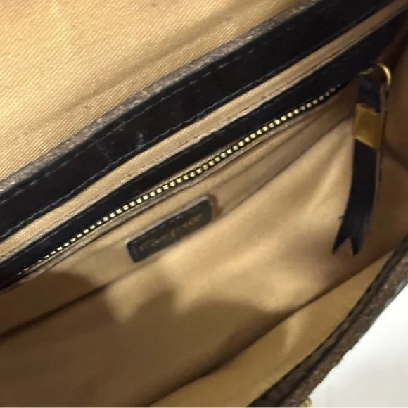 Madewell dark brown leather crossbody